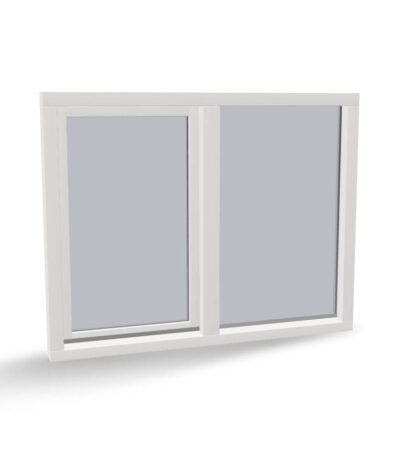 Houten draaikiepraam met zijlicht, binnendraaiend